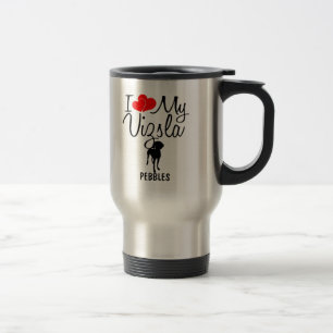 Custom I Love My Vizsla Mug