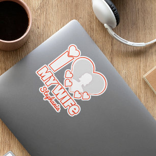 Custom I Love My Wife – Add Name & Photo