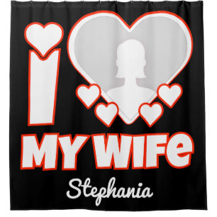 Custom I Love My Wife – Add Name & Photo