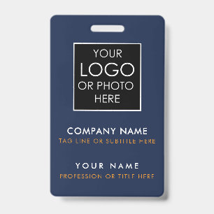 Custom ID Badge Printing Personalized Employee ID