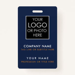 Custom ID Badge Printing Personalized Employee ID
