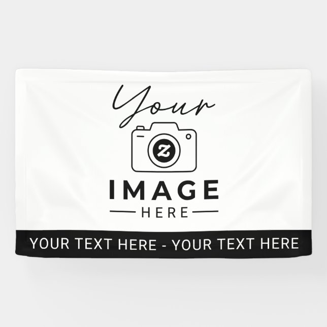 Custom Image and Text Banner (Horizontal)