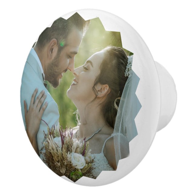 Custom Image Ceramic Knob Creative Furniture Pull (Right)