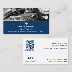 Custom Image Local Business XX% Discount Card