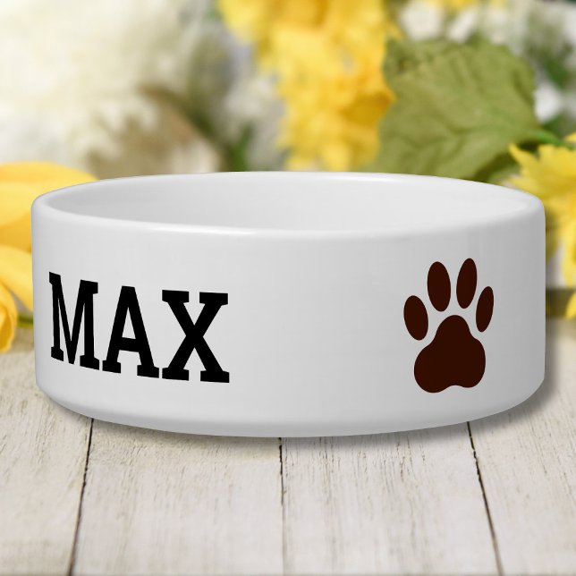 Custom Image & Name Medium Pet Bowl (Creator Uploaded)