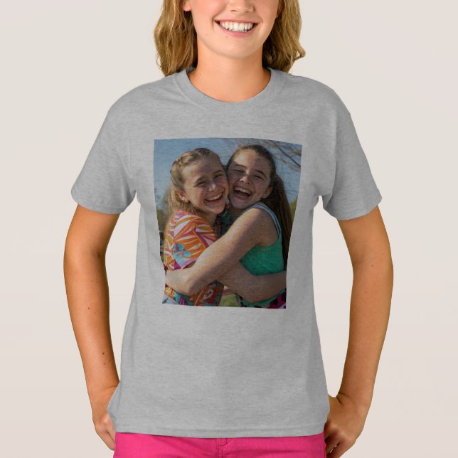 Custom Image Personalized Design Pro Quality T-Shirt (Front)