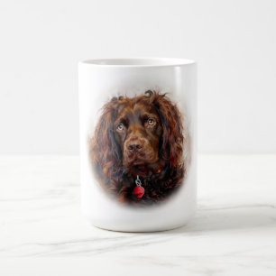 Custom Impressionist Boykin Spaniel Portrait Mug