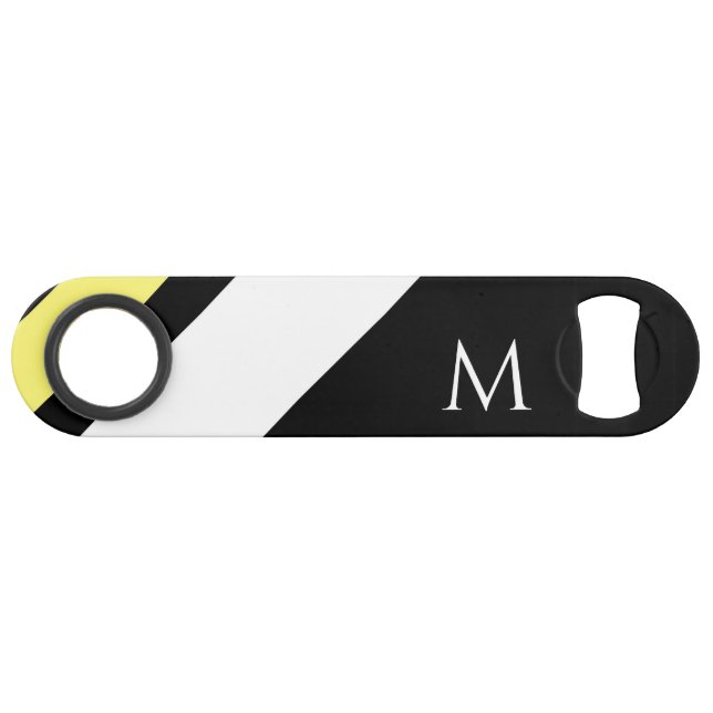 Custom initial diagonal lines black bar key (Front (Horizontal))