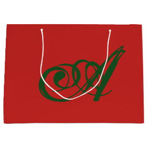 CUSTOM INITIAL Gift Bag