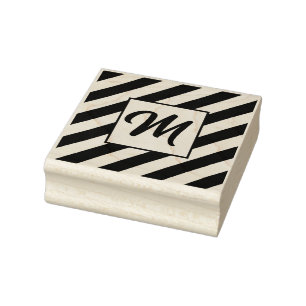 CUSTOM INITIAL WOOD STAMP