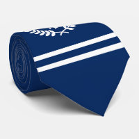 Custom Initials Hockey Player / Fan All Star Navy