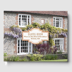 Custom Inn Photo Hospitality Guest Book