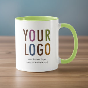 Custom Inside Colour Mug Promotional Business Logo