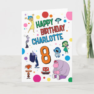 Custom Inside Out 2 Birthday Card
