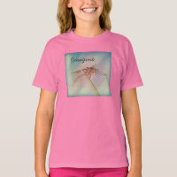 Custom Inspirational Pastel Dragonfly