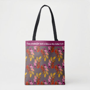 Custom Inspirational  Quote/ Message/Name Tote Bag