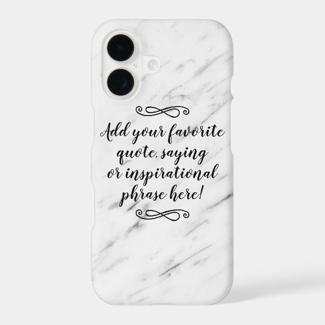 Custom Inspirational Quote Phrase Script (Back)