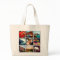 Custom Instagram Photo Collage Personalized Tote