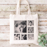 Custom Instagram Photo Collage Tote Bag<br><div class="desc">Add six of your favourite Instagram photos to create a beautiful unique photo collage tote bag. Click Customize It to move photos and personalize with your own text to create a unique one of a kind design. Great gift for family and friends!</div>