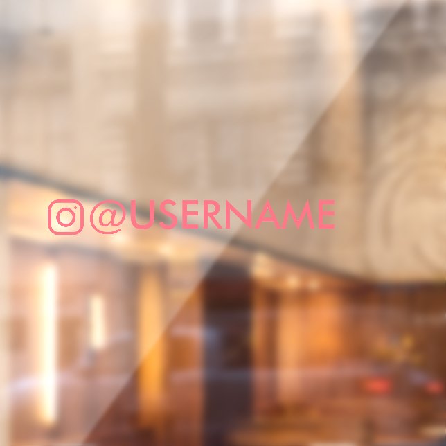 custom instagram sticker for car window sticker (Sheet 2)