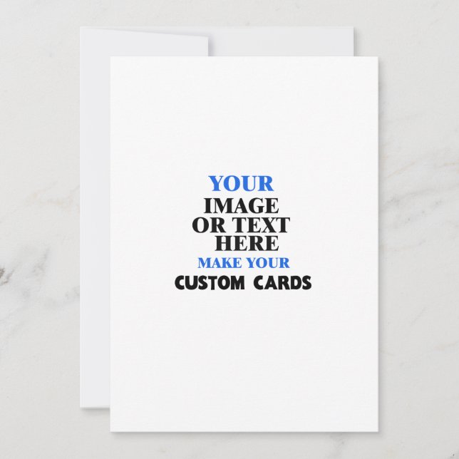 Custom Invitations - Personalized Announcements (Front)