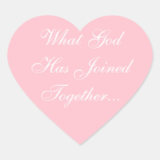 Custom Invites Bubble Gum Pink Heart Sticker