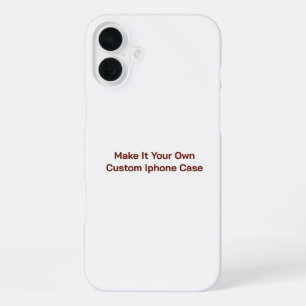 Custom  iPhone 16 plus case