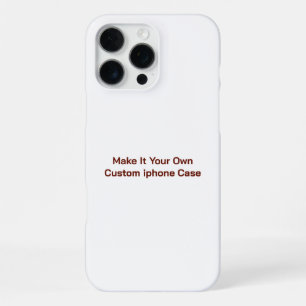 Custom  iPhone 16 pro max case
