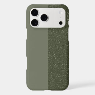 Custom iPhone Case in Moss Green Tones