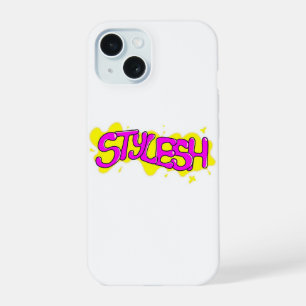 Custom iPhone White Stylesh Cover