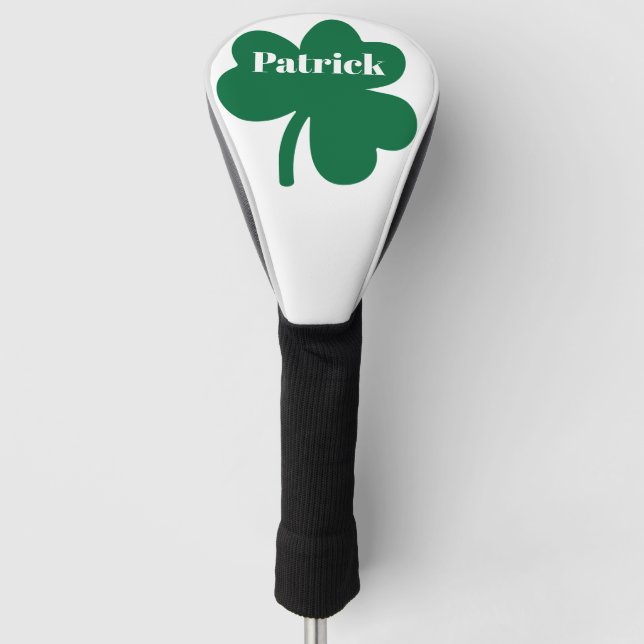 Custom Irish Name  Golf Head Cover (Front)