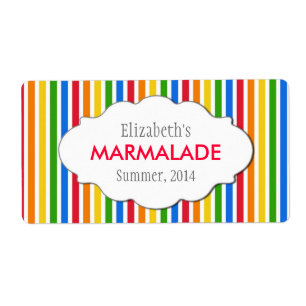 Custom Jam, Sauce, Canning or Product Labels