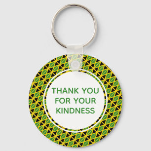 Custom Jamaica Flag Keychain