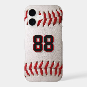Custom Jersey Number Baseball Player Design