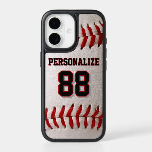 Custom Jersey Number & Name Baseball Player Design
