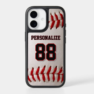 Custom Jersey Number & Name Baseball Player Design