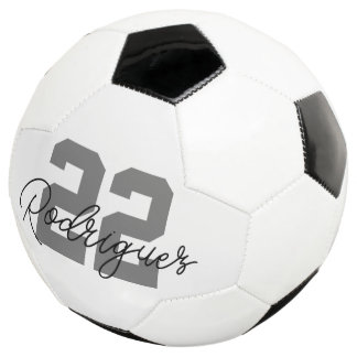 Custom Jersey/Player Name Soccer Ball