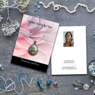 Custom Jewellery Profile Card