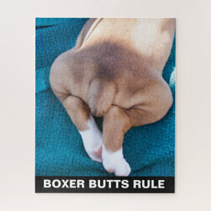 Custom Jigsaw Puzzles- Picture Boxers Butt Puzzle
