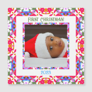 Custom Jolly Festive Christmas Photo Picture Gift