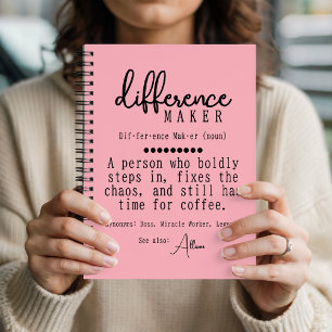 Custom Journal for Mentor & Boss Appreciation Gift