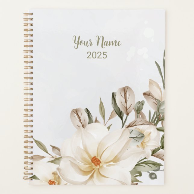 Custom Journal for Work, School & Daily Writing Planner (Front)