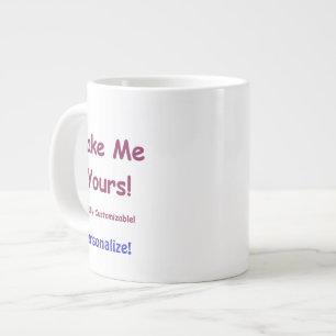 Custom Jumbo Ceramic Mug to Personalize 20oz