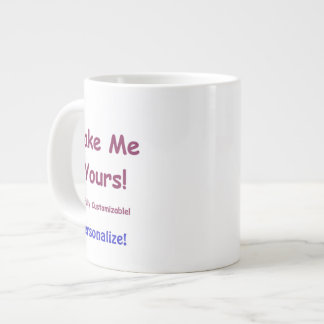 Custom Jumbo Ceramic Mug to Personalize 20oz