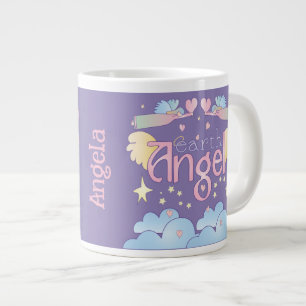 Custom Jumbo Earth Angel Mug – Pastel Heaven