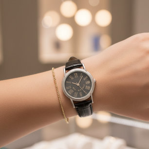 Custom Just Married Watch Gift for Husband or Wife