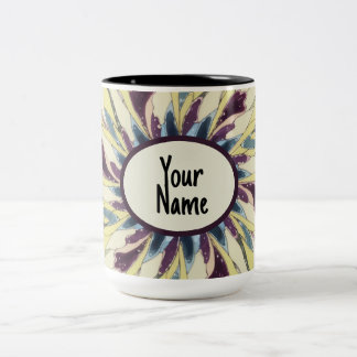 Custom Kaleidoscope Design Coffee Mug