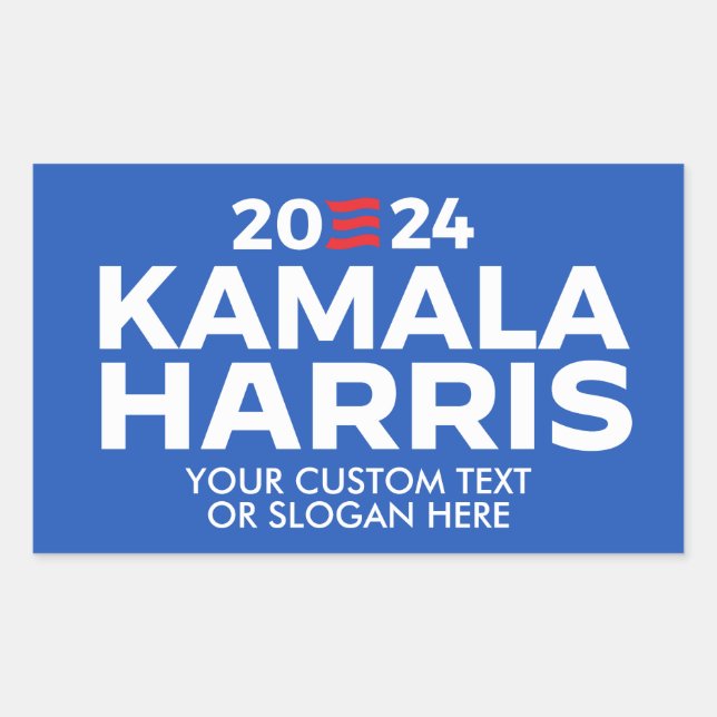 Custom Kamala Harris 2024 Sticker (Front)