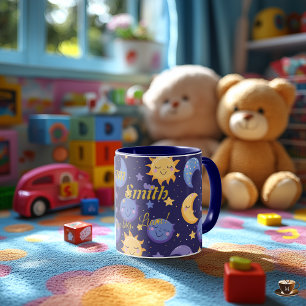 Custom Kawaii Starry Night for Kids Mug