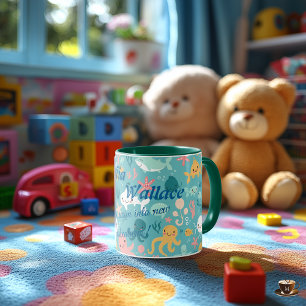 Custom Kawaii Underwater Adventure Mug for Kids